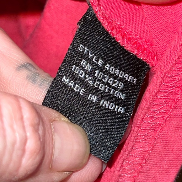 Intro Pink Embroidered Side Panel Blouse - Picture 4 of 6